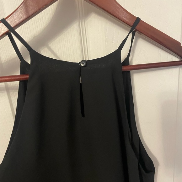Summer halter dress. Black. - Picture 5 of 7